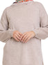 Beige Line Knit Suit - Khotwh